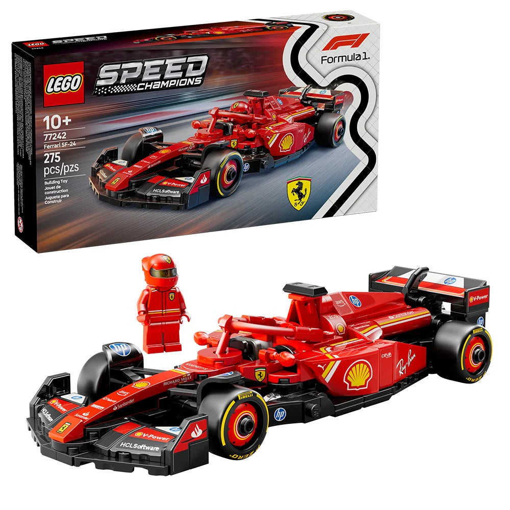 Lego Speed Champions Auto de Carreras Ferrari SF-24 F1 - 77242