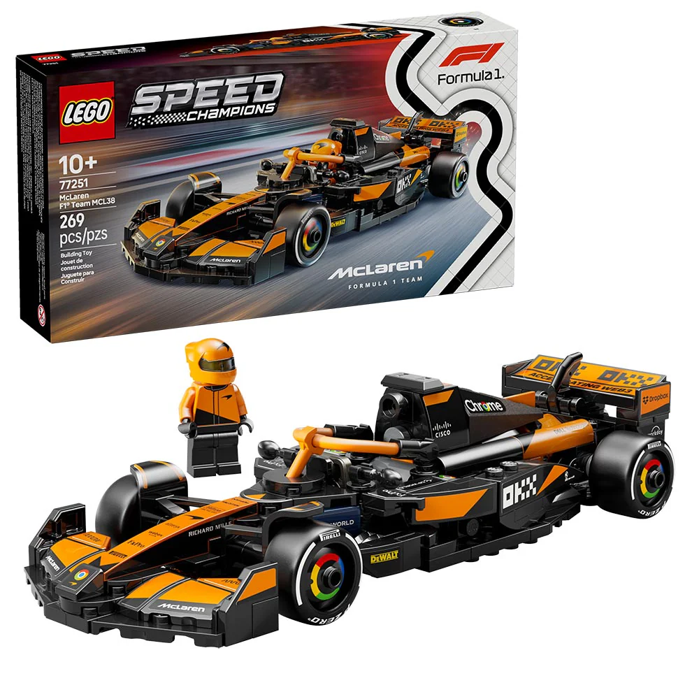 Lego Speed Champions Auto de Carreras McLaren F1 Team MCL38 – 77251